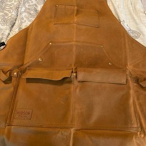 Hudson canvas art apron